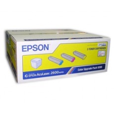 Комплект цветных тонер-картриджей Epson S050289 для AcuLaser C2600, 3*2000отп.