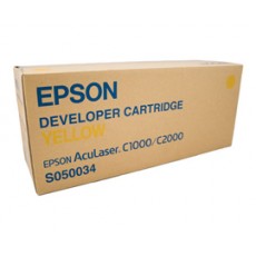 Тонер-картридж Epson S050034 для AcuLaser C1000, желтый, 6000 отпечатков