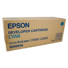 Тонер-картридж Epson S050036 для AcuLaser C1000, голубой, 6000 отпечатков