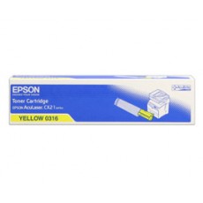 Тонер-картридж Epson S050316 для AcuLaser CX21, желтый, 5000 отпечатков