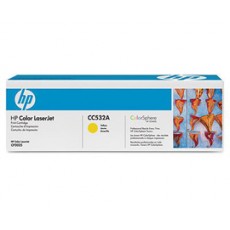 Картридж HP CC532A для Color LaserJet CP2025, желтый, 2800 отпечатков