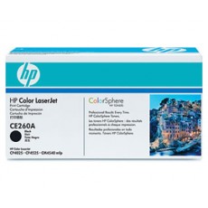 Картридж HP CE260A для Color LaserJet CP4025, черный, 8500 отпечатков