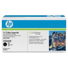 Картридж HP CE260X для Color LaserJet CP4025, черный, 17000 отпечатков