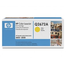Картридж HP Q2672A для Color LaserJet 3500, желтый, 4000 отпечатков