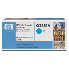 Картридж HP Q2681A для Color LaserJet 3700, голубой, 6000 отпечатков