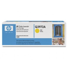 Картридж HP Q3972A для Color LaserJet 2550, желтый, 2000 отпечатков
