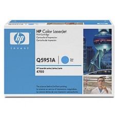 Картридж HP Q5951A для Color LaserJet 4700, голубой, 10000 отпечатков