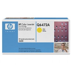 Картридж HP Q6472A для Color LaserJet 3600, желтый, 4000 отпечатков