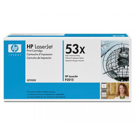 Картридж HP Q7553X для LaserJet P2015, 7000 отпечатков