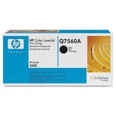 Картридж HP Q7560A для Color LaserJet 3000, черный, 6500 отпечатков