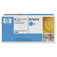 Картридж HP Q7561A для Color LaserJet 3000, голубой, 3500 отпечатков