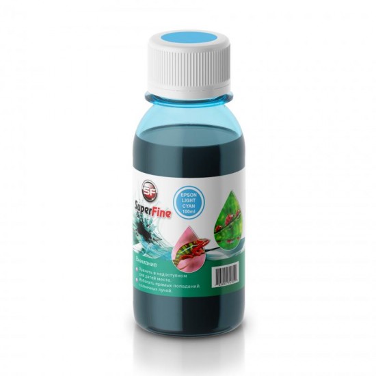 Чернила Epson Dye ink (водные) универсальные 100 ml light cyan SuperFine