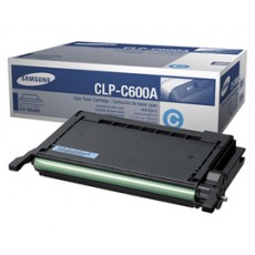 Тонер-картридж Samsung CLP-C600A для CLP-600, голубой, 4000 отпечатков