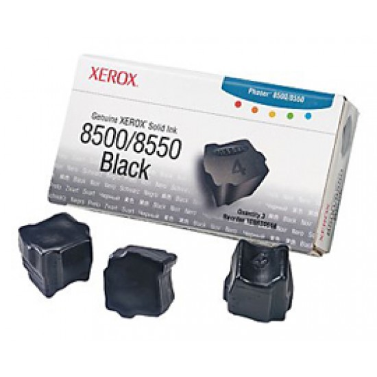 Чернила твердые Xerox 108R00668 для Phaser 8500, черный, 3*1000отп.