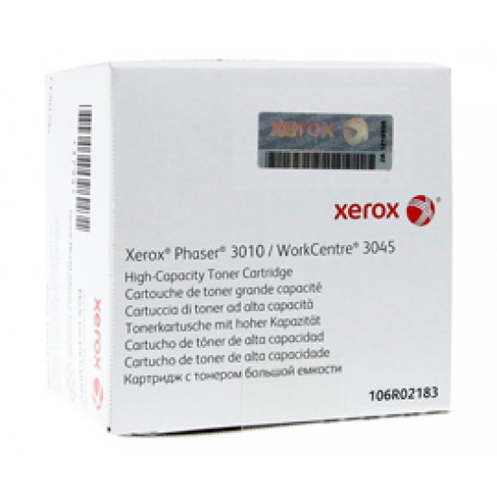 Тонер-картридж Xerox 106R02183 для Phaser 3010, 2300 отпечатков